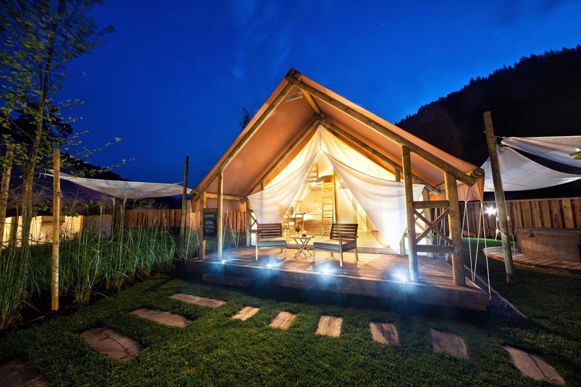 Herbal Glamping Resort Ljubno Eksteriør billede