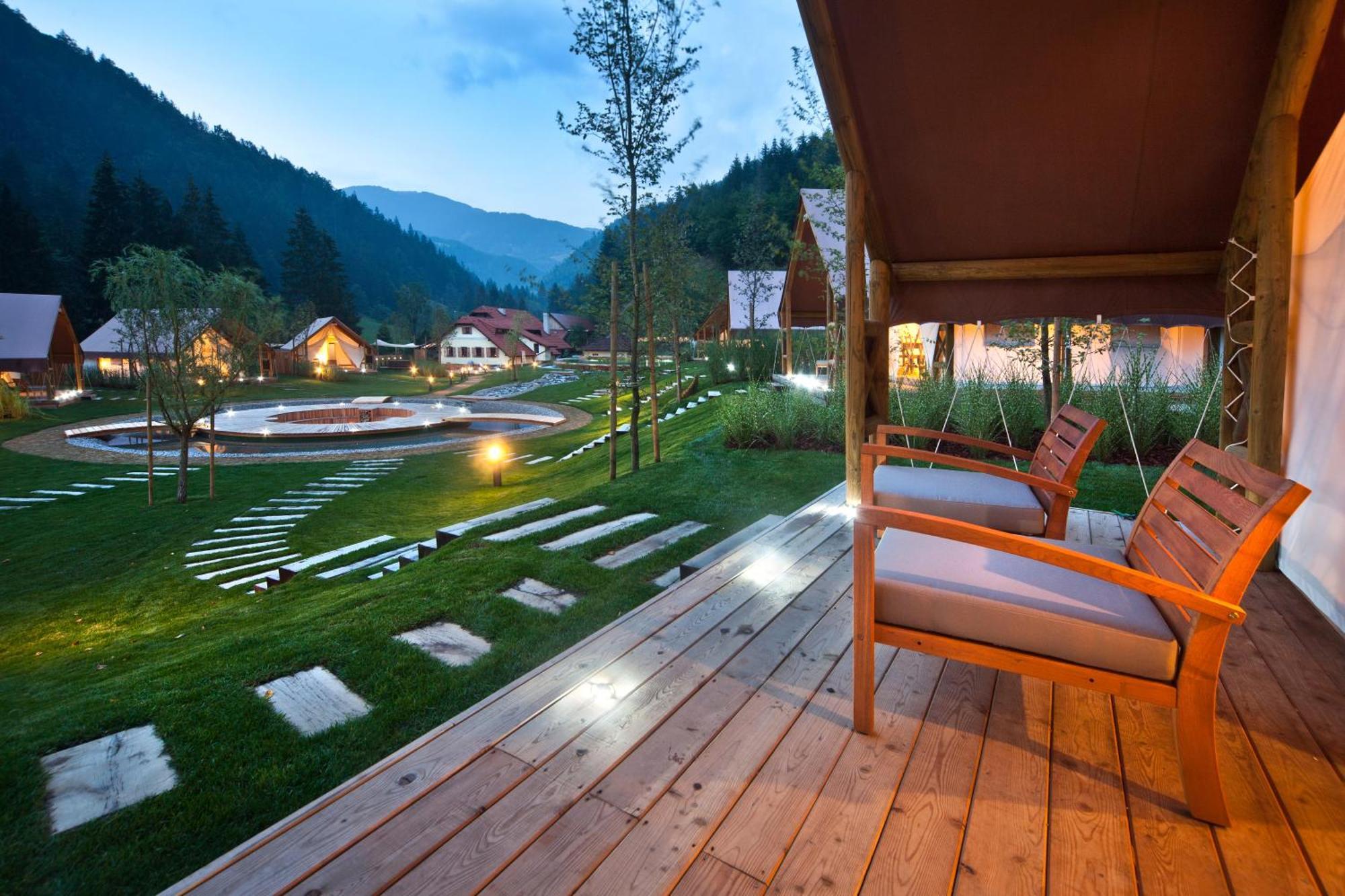Herbal Glamping Resort Ljubno Eksteriør billede