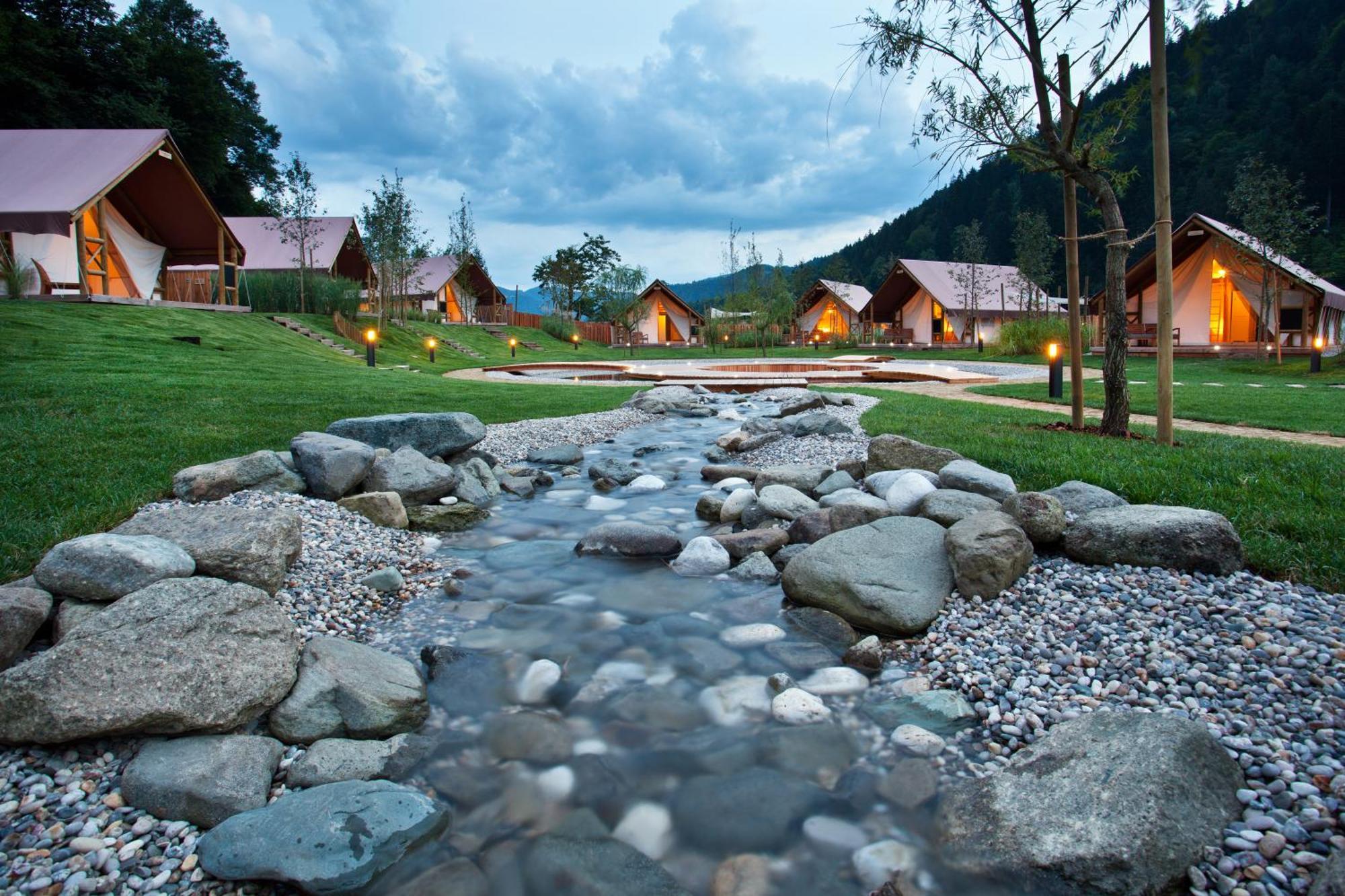 Herbal Glamping Resort Ljubno Eksteriør billede