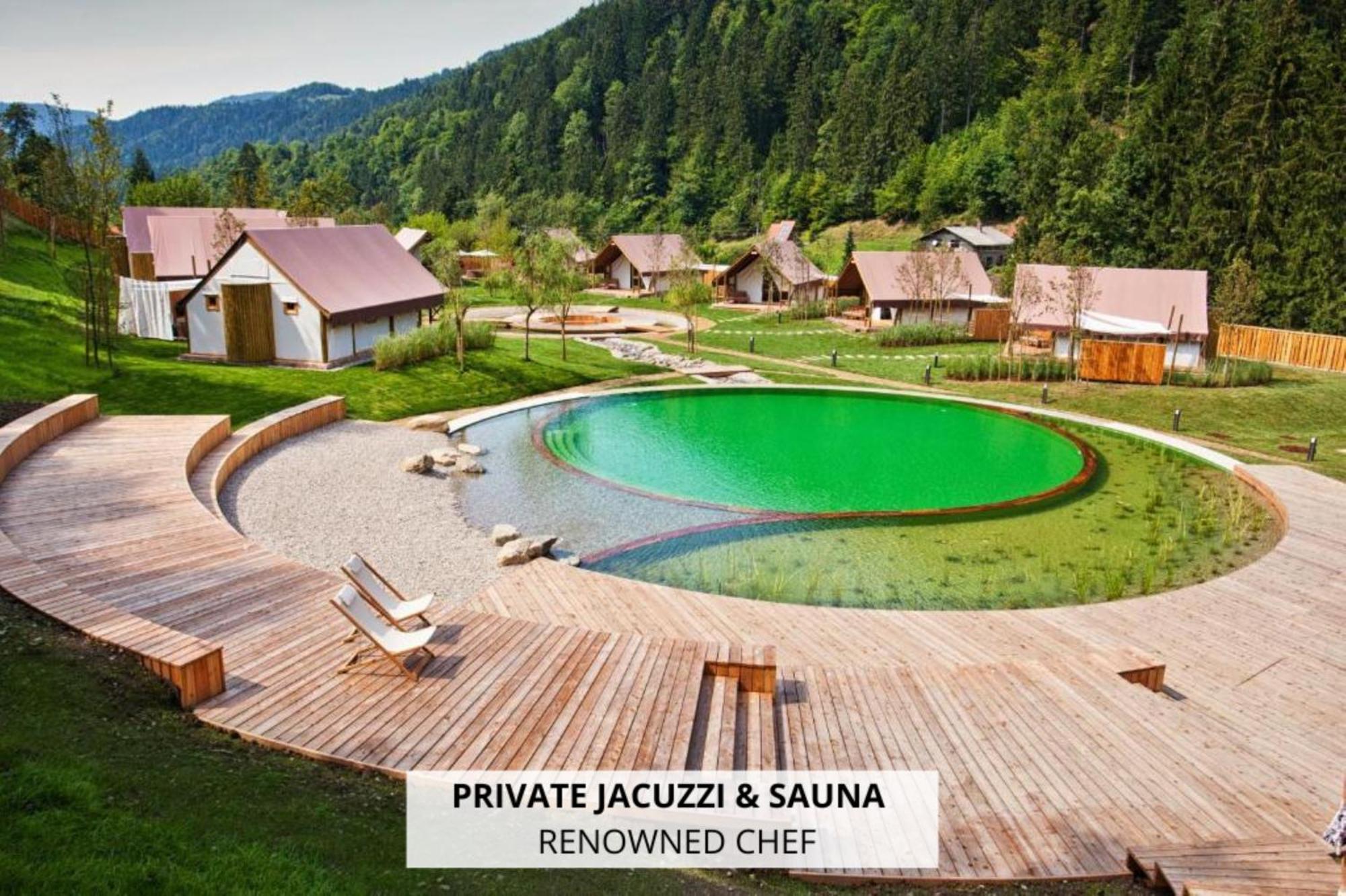 Herbal Glamping Resort Ljubno Eksteriør billede